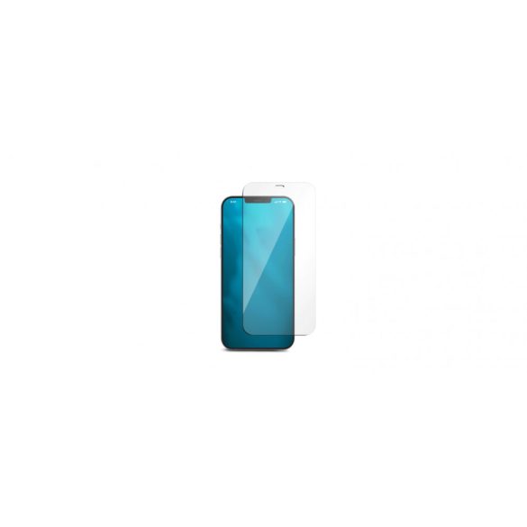 Smart iPhone 12/12 Pro kijelzővédő fólia, edzett üveg, átlátszó