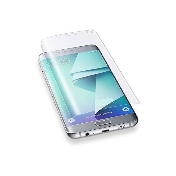 Cellularline Invisible Curved Képernyővédő fólia Samsung Galaxy S7 edge-hez