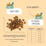 VEGDOG Farmer's Crunch vegán szárazeledel felnőtt kutyáknak burgonyával és favbeannel, gabonamentes teljes értékű eledel allergiásoknak alternatív fehérjeforrással (5 kg)