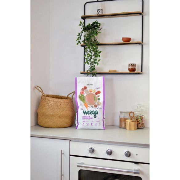 Weego kutyaeledel pulyka és áfonya