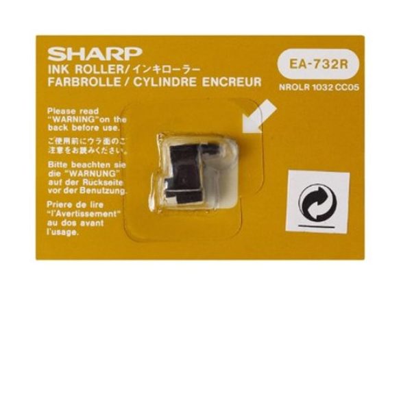 Sharp fekete festékhenger EL1611L/P/E EL1801L típusú számológépekhez