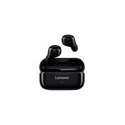   LENOVO LP11 bluetooth SZTEREO fülhallgató, v5.0, TWS, mikrofon + töltőtok, SPORT, Fekete