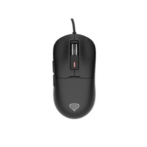 Genesis KRYPTON 660 vezetékes játékegér, 12000 DPI, 6 programozható gomb, 1,8 m-es fonott kábel, 49 g, fekete
