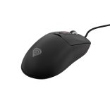 Genesis KRYPTON 660 vezetékes játékegér, 12000 DPI, 6 programozható gomb, 1,8 m-es fonott kábel, 49 g, fekete