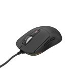 Genesis KRYPTON 660 vezetékes játékegér, 12000 DPI, 6 programozható gomb, 1,8 m-es fonott kábel, 49 g, fekete