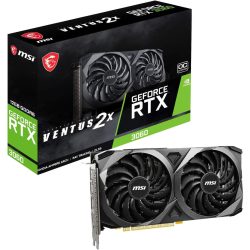   MSI GeForce RTX 3060 VENTUS 2X 12G OC nVidia 12GB GDDR6 192bit PCIe videókártya