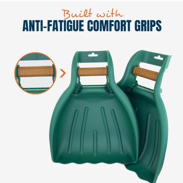 Mekkapro - levélkanálok és karmok, levélgereblye - Zöld 