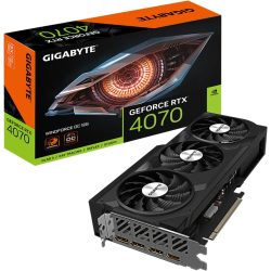   GIGABYTE GeForce RTX 4070 WINDFORCE OC 12G (GV-N4070WF3OC-12GD) 