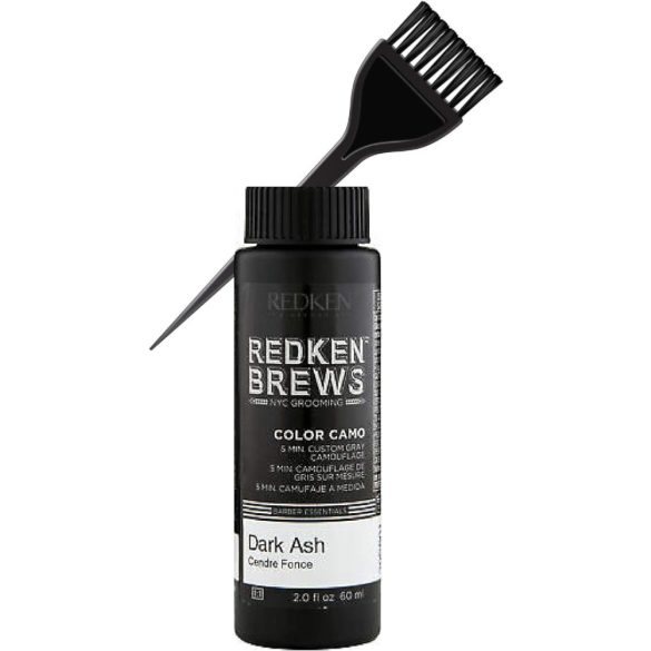 Félpermanens hajfesték Redken Brews Barber Essentials Medium Ash, 60ml