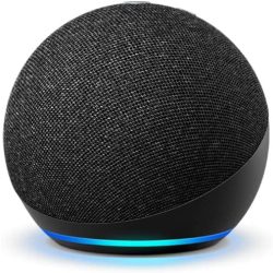   Amazon Echo Dot 4 Okos hangszóró, Alexa hangvezérlés, Wi-Fi, Bluetooth, Fekete