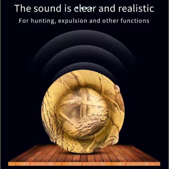 Cssiwe 80W hangos elektronikus vadászhangszóró, madárhívó vadászeszközhöz távirányítóval 