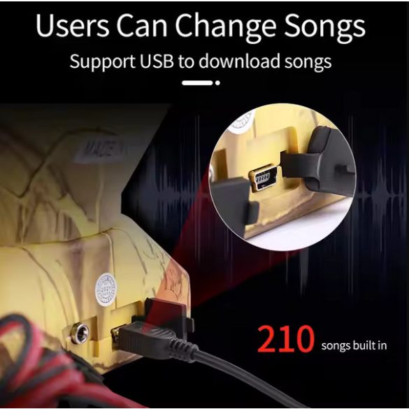 Cssiwe 80W hangos elektronikus vadászhangszóró, madárhívó vadászeszközhöz távirányítóval 