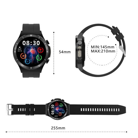 HASAKEI T30 1.39 smart watch (fémszíj)