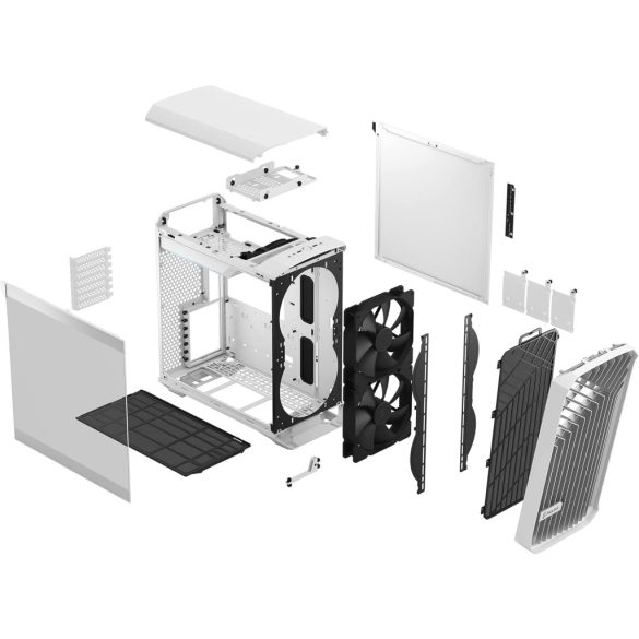 Fractal Design Torrent Compact White TG Clear (FD-C-TOR1C-03)