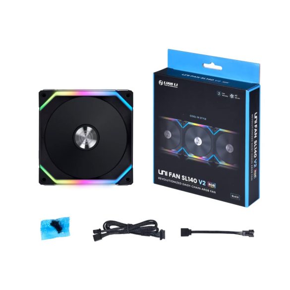Lian Li UNI FAN SL120 V2 RGB PWM 120mm black (UF-SL120V2-1B)