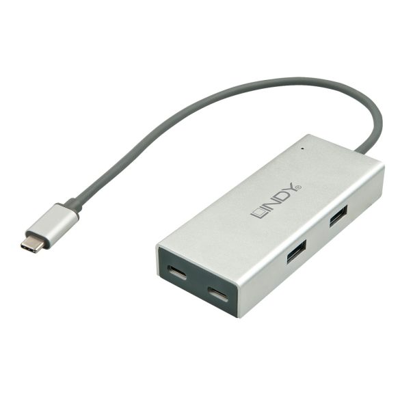 Lindy 4 portos USB 3.1 Type C hub