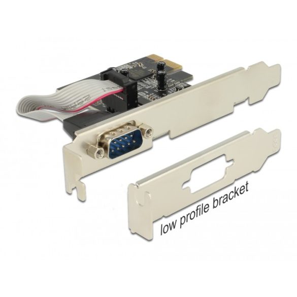 Delock 89236 PCI-E -> soros port átalakító