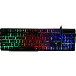 Npet K110 LED-es háttérvilágítású USB vezetékes Gamer billentyűzet