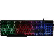   Npet K110 LED-es háttérvilágítású USB vezetékes Gamer billentyűzet