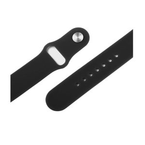 IWatch szilikon óra szíj, 42/44mm fekete színben