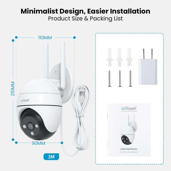 ZS-GQ4 reflektorfényes kamera