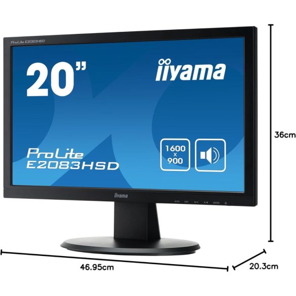 iiyama ProLite E2083HSD Monitor