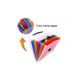 Meowoo -13 Pockets iratrendező A4-es méret, kibővülő iratrendező harmonika iratrendező papír/levél számára