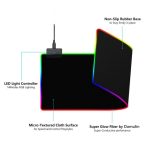 GMS-X5 14 módú RGB gamer egérpad, bővített, nagy [800x300]