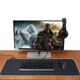 GMS-X5 14 módú RGB gamer egérpad, bővített, nagy [800x300]