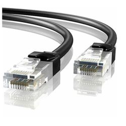 Mr.Tronic, 30Méter Ethernet kábel, Fekete