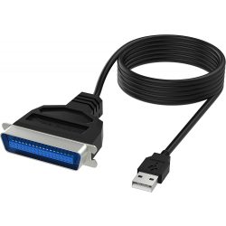   Sabrent USB-párhuzamos IEEE 1284 nyomtatókábel-adapter (CB-CN36)