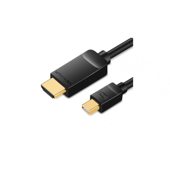 Mini DisplayPort-HDMI kábel, apa-apa, 1,5 méter, Vention