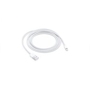 APPLE Adatkábel, MD819ZM / A, USB Lightning, 2 m, Fehér