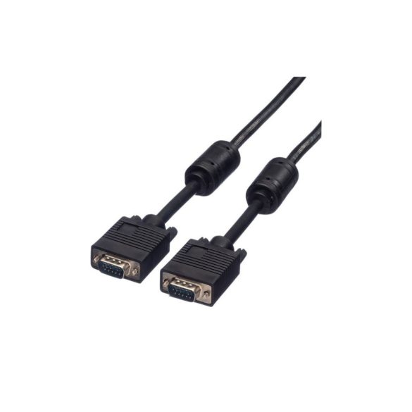 TecLine D-Sub (VGA) - D-Sub (VGA) kábel 15 m fekete (38415M)