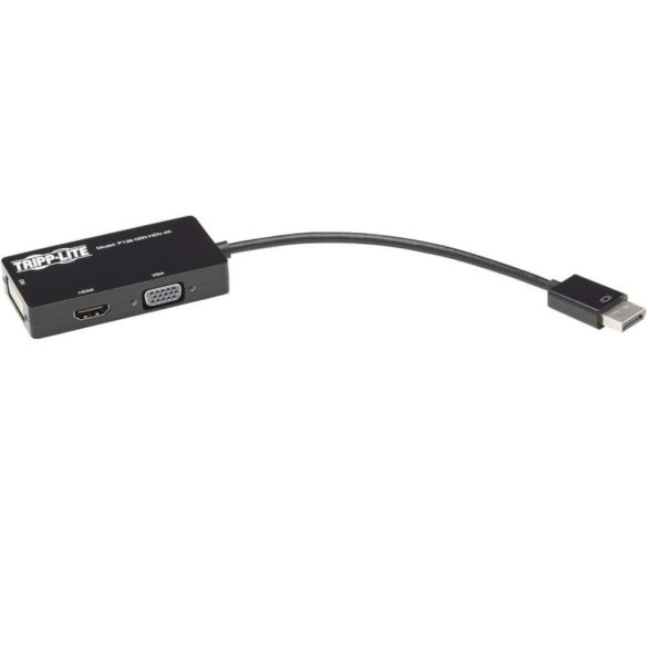 Tripp Lite DisplayPort-VGA/DVI/HDMI többfunkciós kábeladapter