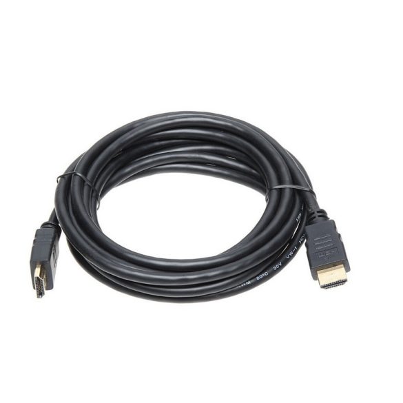 HDMI kábel 1,5M HS (nagy sebesség), arany érintkezők, ferrittel, V1.4, HDMI Ethernet csatorna (HEC), Kiváló minőség 