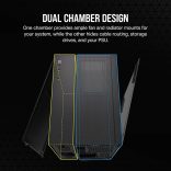 CORSAIR - 6500X számítógépház - Fekete - CC-9011257-WW
