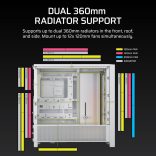 Corsair FRAME 4000D RS ARGB Midi Tower Fehér