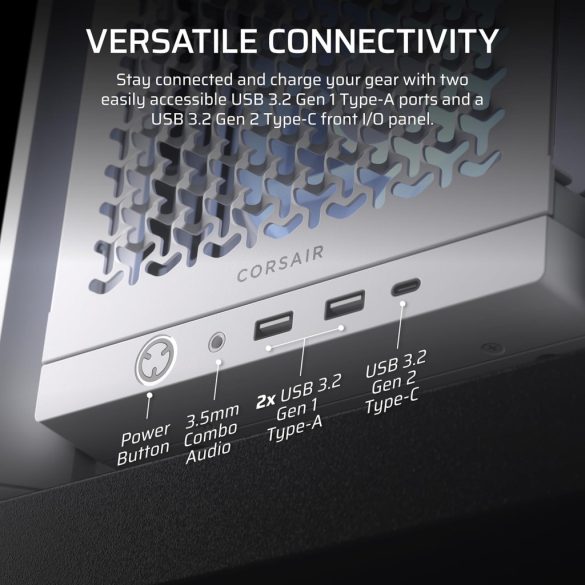 Corsair FRAME 4000D RS ARGB Midi Tower Fehér