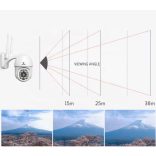 AOVO IP Tér Megfigyelő Biztonsági Kamera Wi-Fi 1080p Full HD Vízálló, Mikrofonnal 