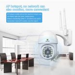 AOVO IP Tér Megfigyelő Biztonsági Kamera Wi-Fi 1080p Full HD Vízálló, Mikrofonnal 