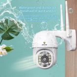 AOVO IP Tér Megfigyelő Biztonsági Kamera Wi-Fi 1080p Full HD Vízálló, Mikrofonnal 