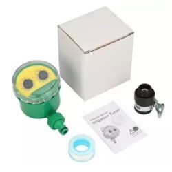   GLOGLOW - automatikus öntözési időzítő, többfunkciós elektronikus kéttárcsás automatikus öntözési időzítő kerti öntözőrendszerhez 