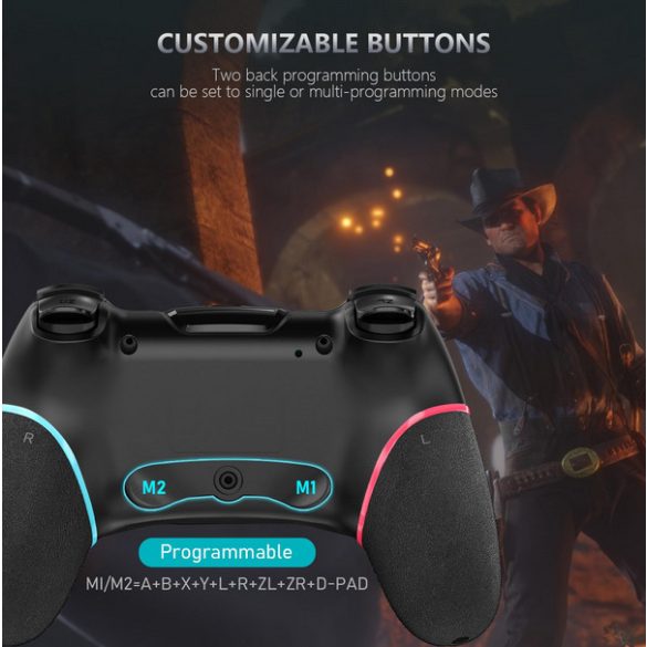 Astarry kontroller Wireless - Kompatibilis a Switch/Switch Lite/Switch, programozható 
