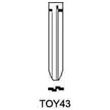 Toyota nyers autókulcs TO21