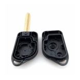 Peugeot/Citroen 2 gombos nyers autókulcs PE21