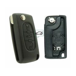Peugeot/Citroen 3 gombos nyers autókulcs PC3536