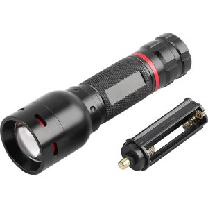 Entac elemlámpa, fókuszálható, Alu, 5 W, T6, 3AAA, 3 világítási mód
