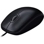 Logitech M90 vezetékes egér, mindkét kézhez használható, optikai, 1000 DPI, fekete