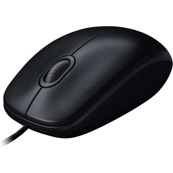 Logitech M90 vezetékes egér, mindkét kézhez használható, optikai, 1000 DPI, fekete